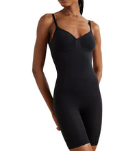 Seamless Sculpt Mid-Thigh Bodysuit – Compression Shapewear with Butt Lift